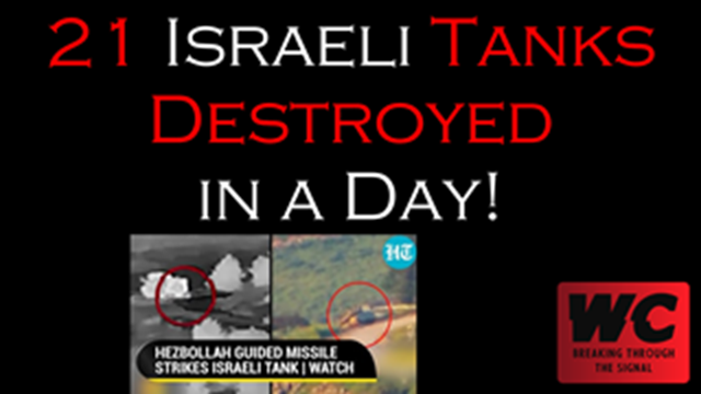 21 Israeli Tanks Destroyed in a Day - Is the U.S. Ready for a Ground Invasion?