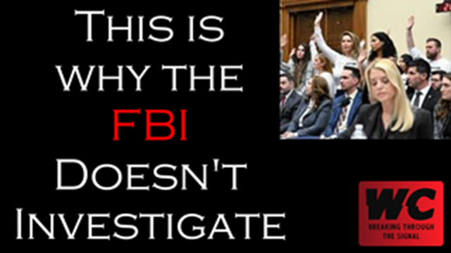 This is why the FBI Doesn't Investigate
