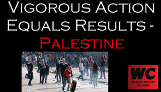 Vigorous Action Equals Results - Palestine